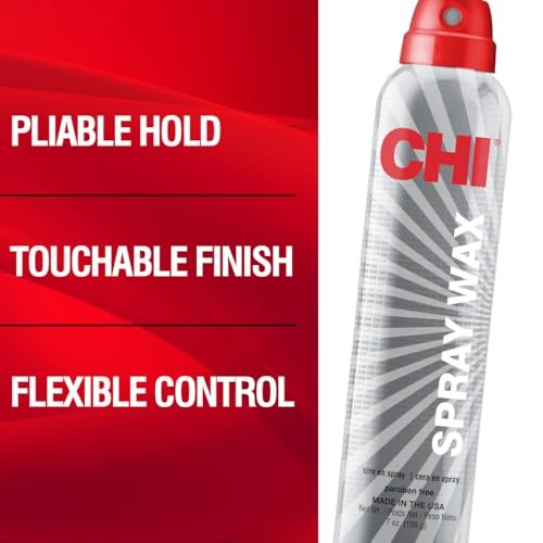 CHI Spray Wax - Texturizing Hair Spray for Touchable, Lasting Texture - Sulfate, Paraben & Cruelty-Free - 7 oz - görsel 4