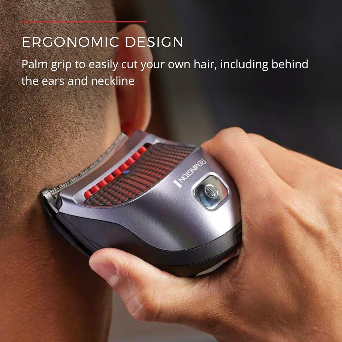 Remington Shortcut Pro Self-Haircut Trimmer Kit - Waterproof Cordless Electric Razor for Head, Beard & Body with Curved Blades & 9 Lengths, 14-Piece Set Avelisse