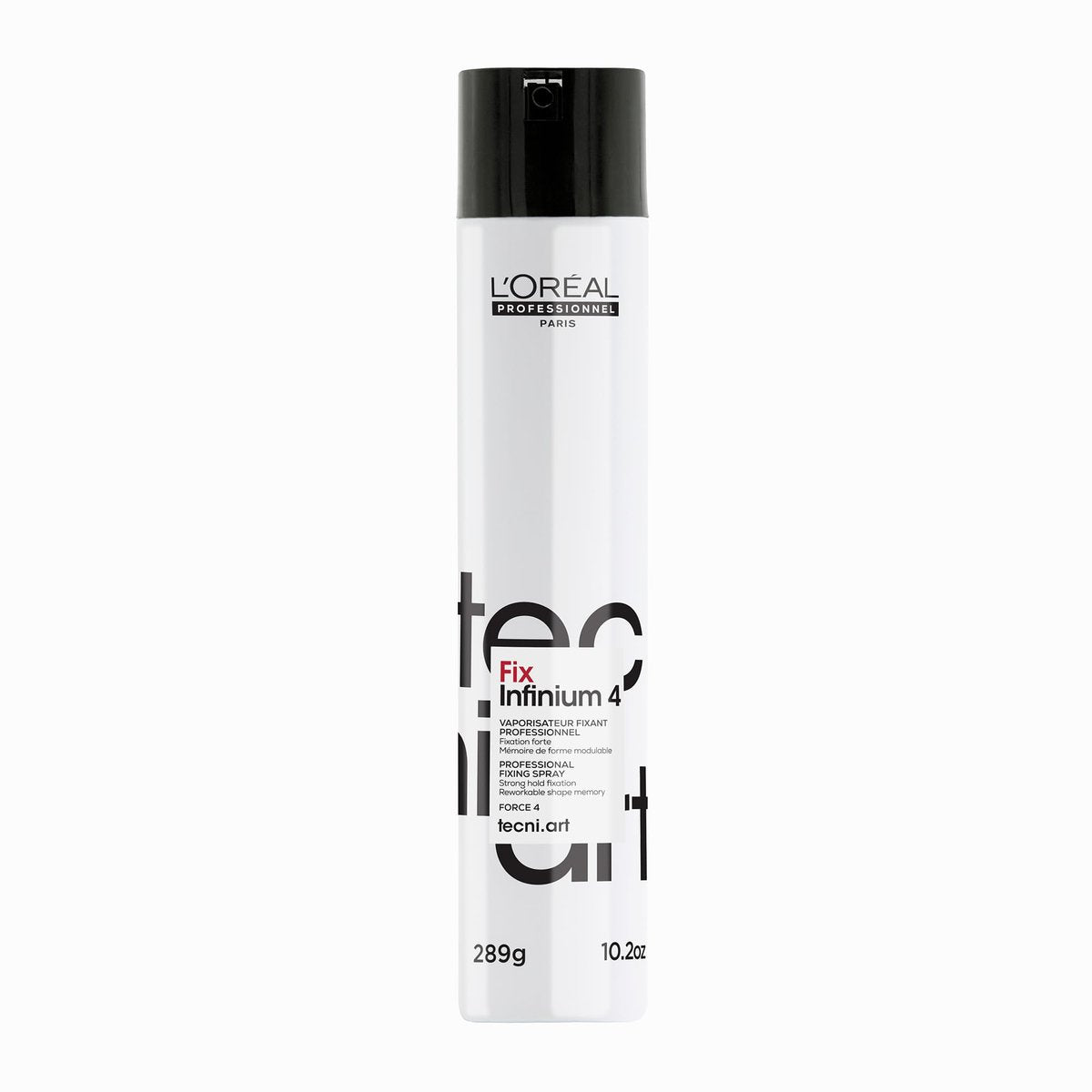 L'Oréal Professionnel Paris Infinium 4 Strong Hold Hairspray - Natural Shine, Frizz Control, 10.2 oz Avelisse