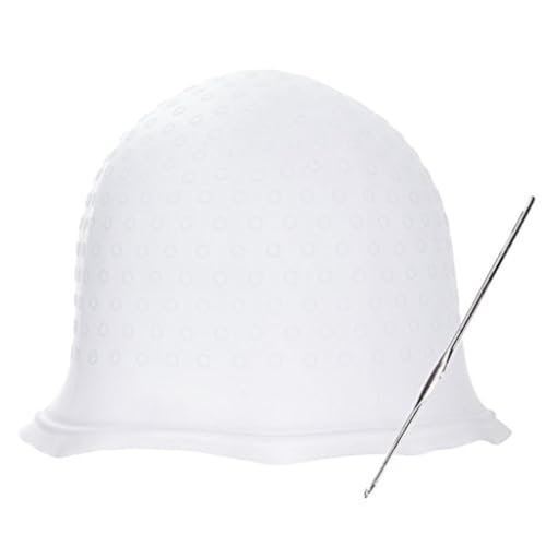 Ewin Professional Reusable Hair Highlighting Cap & Hook Kit - White, 1 Pack - görsel 2