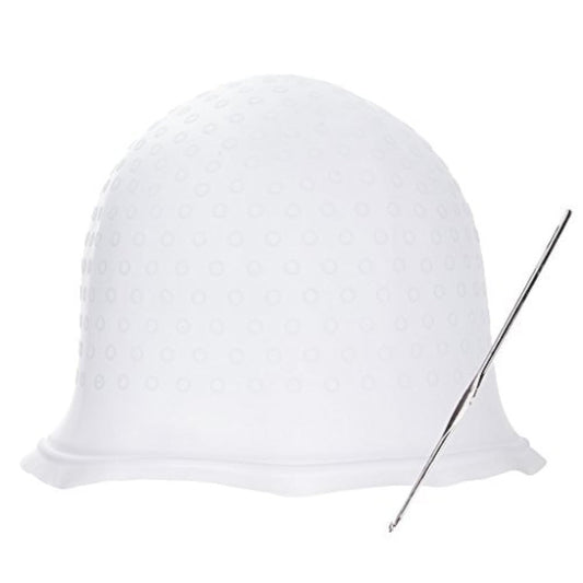 Ewin Professional Reusable Hair Highlighting Cap & Hook Kit - White, 1 Pack