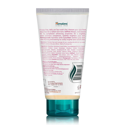 Himalaya Clean Complexion Brightening Face Wash for Bright, Clean Skin - 150 ml (5.07 oz) - All Skin Types - Paraben & SLS Free