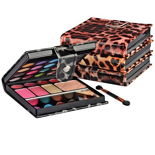 Ecvtop Professional 29-Color Makeup Palette Kit - Eyeshadow, Lip Gloss, Blush & Concealer - görsel 8