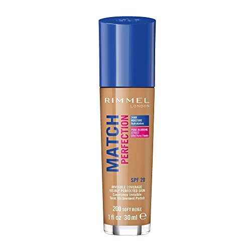 Rimmel Match Perfection Foundation SPF20 200 Soft Beige - görsel 2