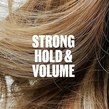 Wella Professionals EIMI Extra Volume Strong Hold Volumizing Hair Styling Mousse with Heat Protectant, 10.1 oz Avelisse