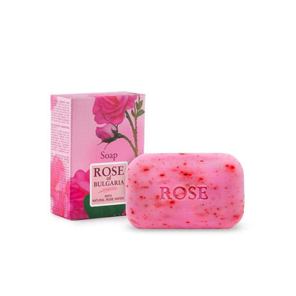 Rose of Bulgaria Soap 100g - 100% Natural Handmade Soap Bar by Biofresh Cosmetics