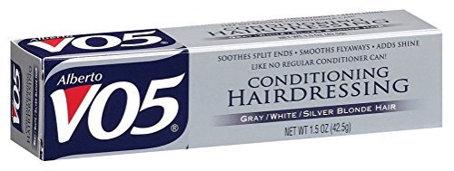 Alberto VO5 Conditioning Hairdress for Gray, White & Silver Hair - 1.5 oz Tube (3-Pack) Avelisse