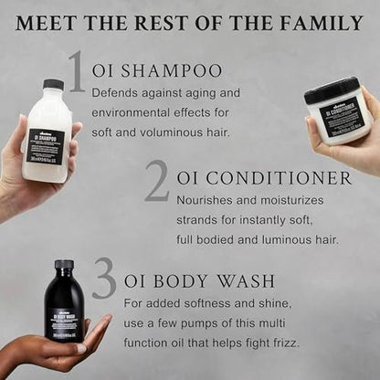 Davines OI Body Wash - Gently Cleansing & Moisturizing Body Wash with Antioxidant Roucou Oil, 9.47 Fl Oz Avelisse