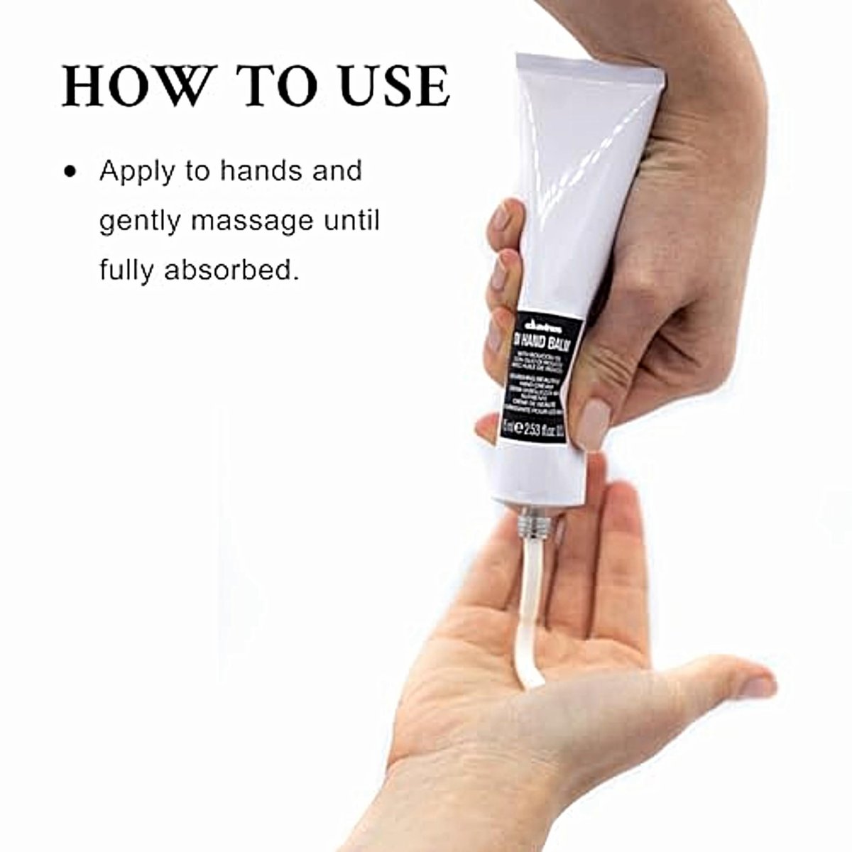 Davines OI Hand Balm - Nourishing Anti-Aging Hand Cream with Antioxidant Roucou Oil, Lightweight & Fast Absorbing Hydration, 2.54 Fl Oz Avelisse