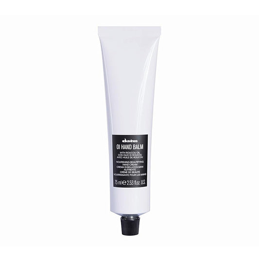 Davines OI Hand Balm - Nourishing Anti-Aging Hand Cream with Antioxidant Roucou Oil, Lightweight & Fast Absorbing Hydration, 2.54 Fl Oz Avelisse