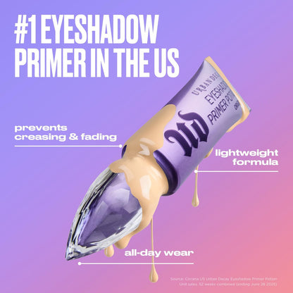 Urban Decay Shimmer Eyeshadow Primer Potion Sin – Champagne Shimmer Eye Primer for Crease-Resistant & Long-Lasting Eye Makeup, Smooths & Preps Eyelid Base