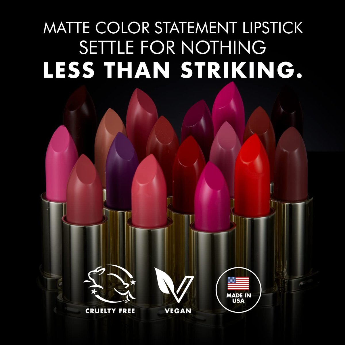 Milani Color Statement Lipstick - Empress 53 (0.14 oz) - Long-Lasting, Creamy, Highly Pigmented - görsel 7