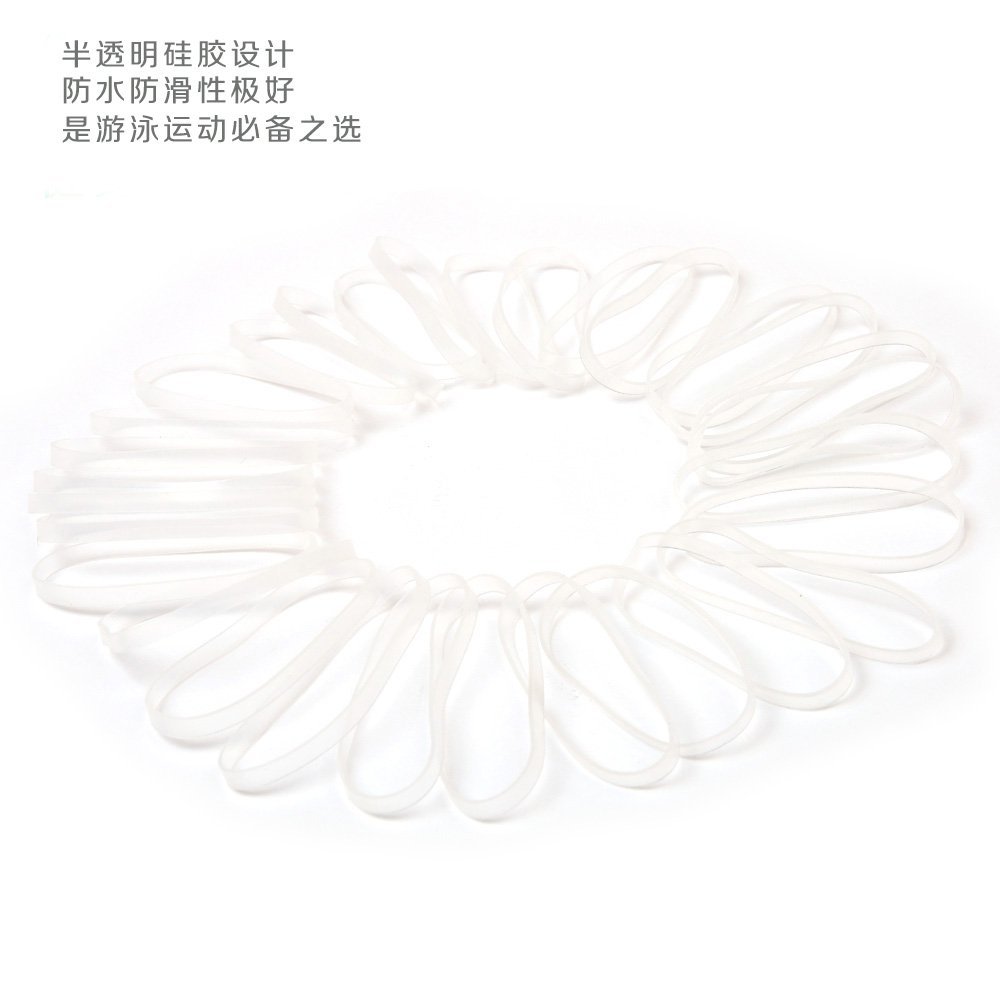Goody Clear Latex Elastic Bands – 30 Count, 4mm, Rubber Hair Ties - görsel 5