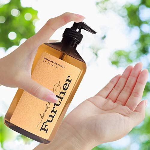 Further Glycerin Hand Soap, 16 Fl Oz (Pack of 2) - Natural Liquid Soap for Gentle Cleansing Avelisse