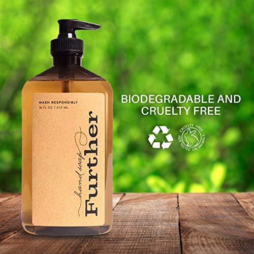 Further Glycerin Hand Soap, 16 Fl Oz (Pack of 2) - Natural Liquid Soap for Gentle Cleansing Avelisse