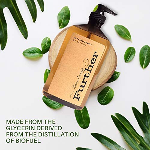 Further Glycerin Hand Soap, 16 Fl Oz (Pack of 2) - Natural Liquid Soap for Gentle Cleansing Avelisse