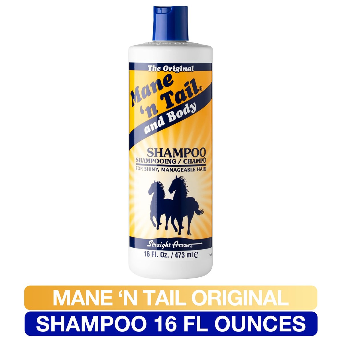Straight Arrow Original Mane 'n Tail and Body Shampoo - 16 oz Avelisse
