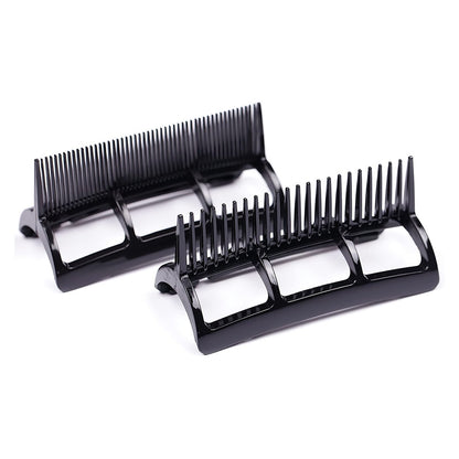 Red by Kiss Detangler Pik BD02 - Nylon Hair Dryer Comb Attachment for Detangling, 2 Count