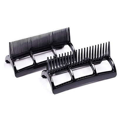 Red by Kiss Detangler Pik BD02 - Nylon Hair Dryer Comb Attachment for Detangling, 2 Count