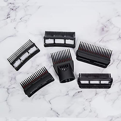 Red by Kiss Detangler Pik BD02 - Nylon Hair Dryer Comb Attachment for Detangling, 2 Count