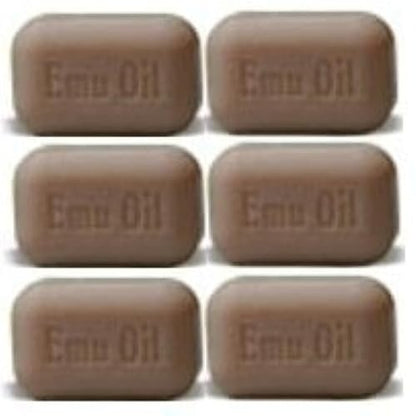 THE SOAP WORKS Emu Oil Soap Bar, 6 Count – Nourishing & Moisturizing Skin Cleansing Bars Avelisse
