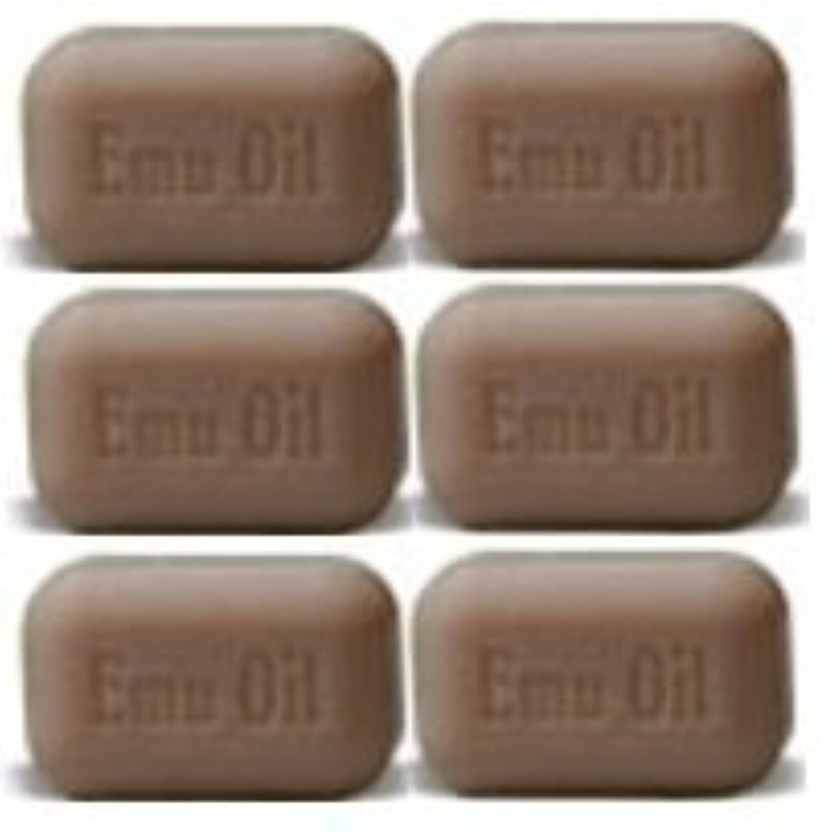 THE SOAP WORKS Emu Oil Soap Bar, 6 Count – Nourishing & Moisturizing Skin Cleansing Bars Avelisse