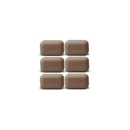 THE SOAP WORKS Emu Oil Soap Bar, 6 Count – Nourishing & Moisturizing Skin Cleansing Bars Avelisse
