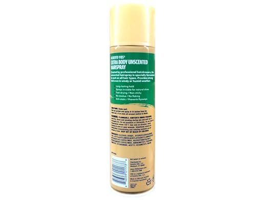VO5 Crystal Clear Unscented Hairspray - 8.5 oz (Pack of 6) - Strong Hold, No Fragrance Avelisse