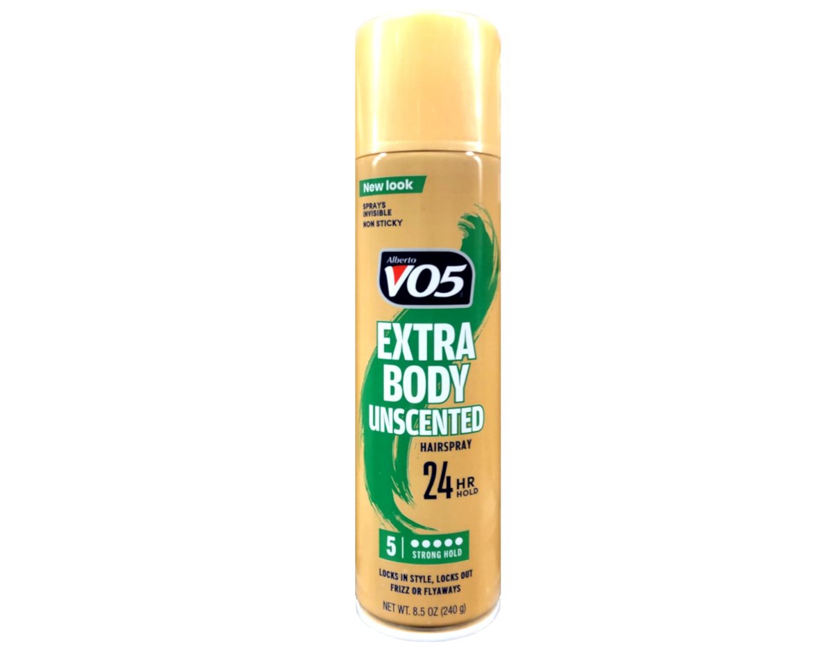 VO5 Crystal Clear Unscented Hairspray - 8.5 oz (Pack of 6) - Strong Hold, No Fragrance Avelisse
