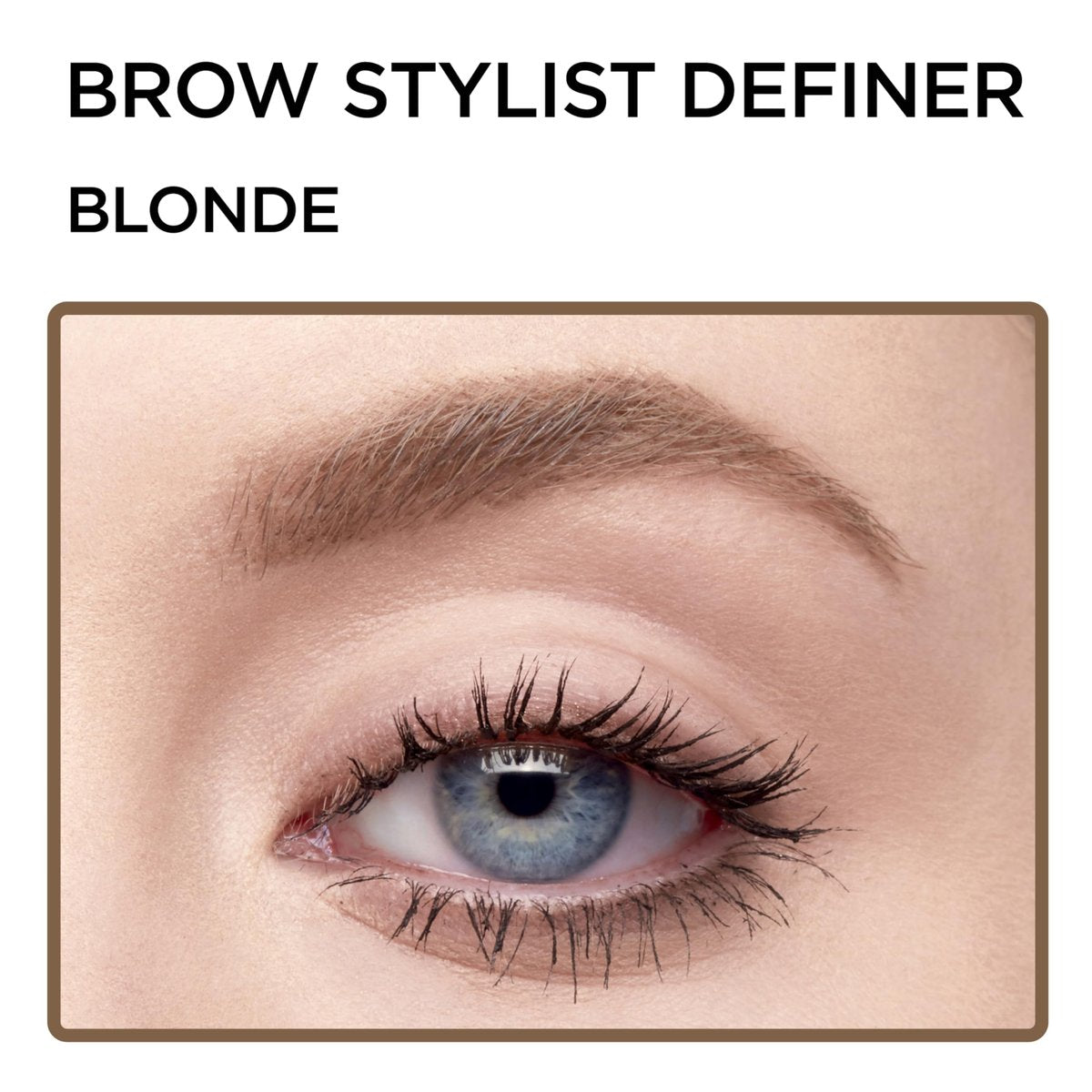 L'Oreal Paris Brow Stylist Definer Waterproof Eyebrow Pencil - Ultra-Fine Mechanical Pencil, Blonde, 0.003 oz - görsel 7
