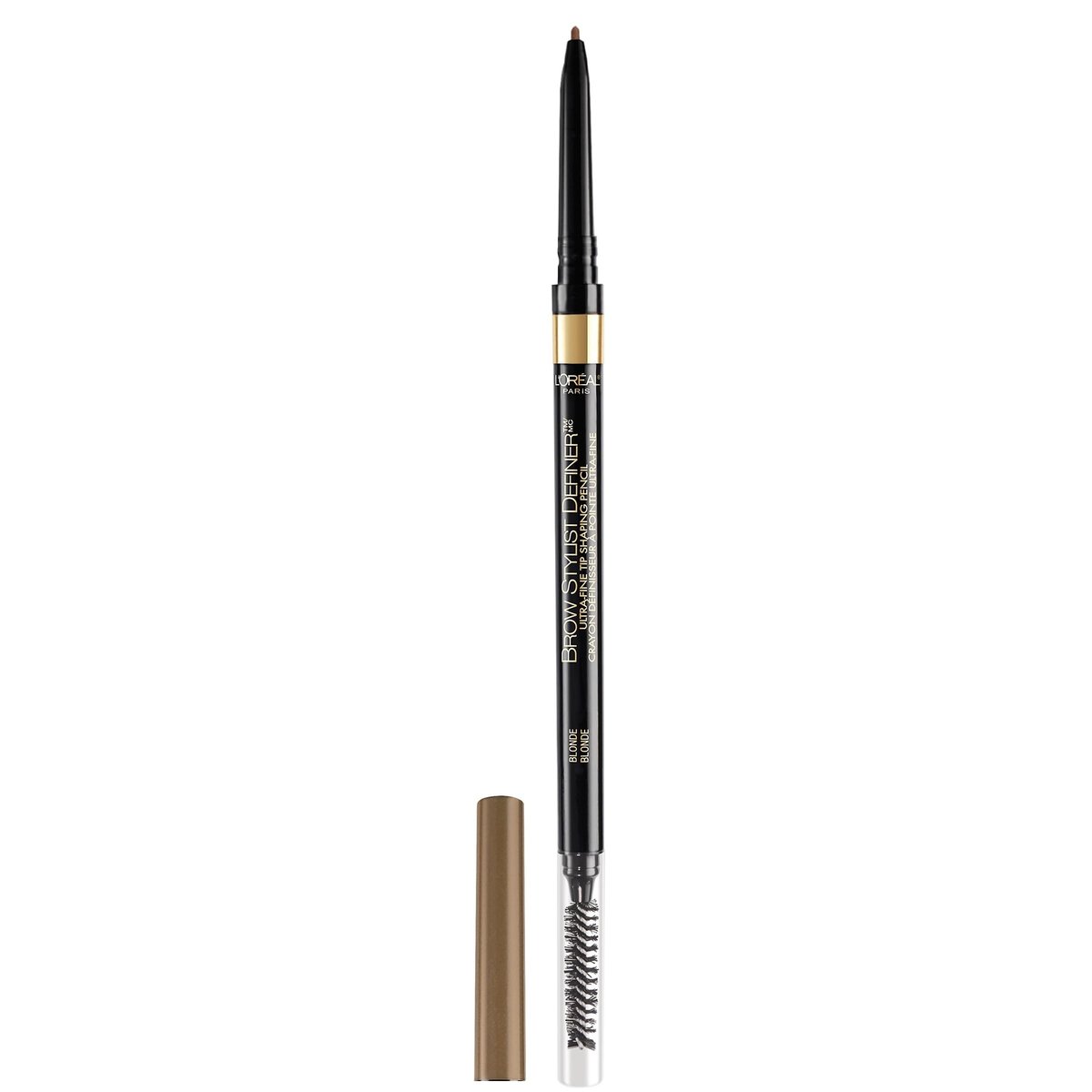 L'Oreal Paris Brow Stylist Definer Waterproof Eyebrow Pencil - Ultra-Fine Mechanical Pencil, Blonde, 0.003 oz - görsel 1