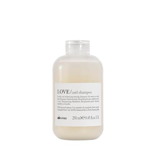 Davines LOVE Curl Shampoo - Gentle Cleanser for Wavy & Curly Hair, Enhances Curl Elasticity, Hydrates with Almond Extract, 8.45 oz - görsel 2