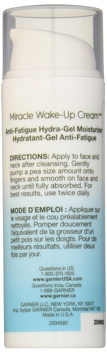 Garnier SkinActive Miracle Anti-Fatigue Face Moisturizer – 1.7 fl oz Daily Hydrating Cream