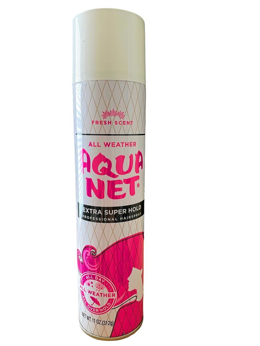 Aqua Net Extra Super Hold Hair Spray - 11 oz (Pack of 3) - Maximum Hold, All-Day Control Avelisse