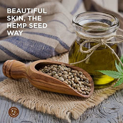 Hemp Seed Massage & Body Oil Gift Set - 2 oz Trio of Naked in the Woods, Skinny Dip & Guavalava Scents - Vegan & Cruelty Free