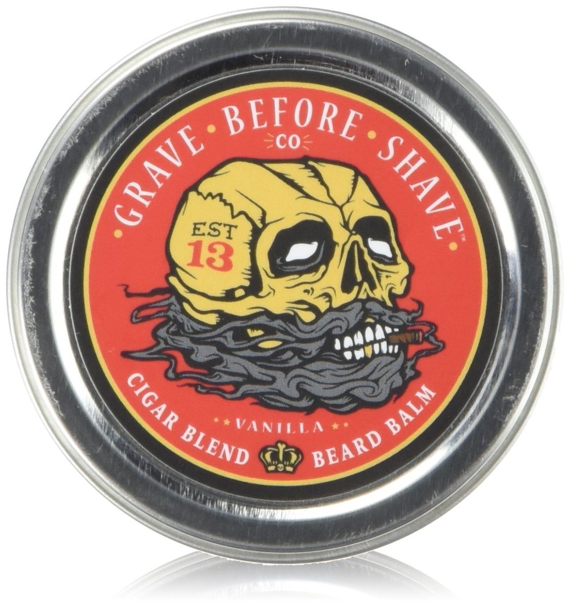Grave Before Shave True Man Beard Balm Dual Pack - 2 Fl Oz (Pack of 2) - Premium Beard Conditioner Avelisse
