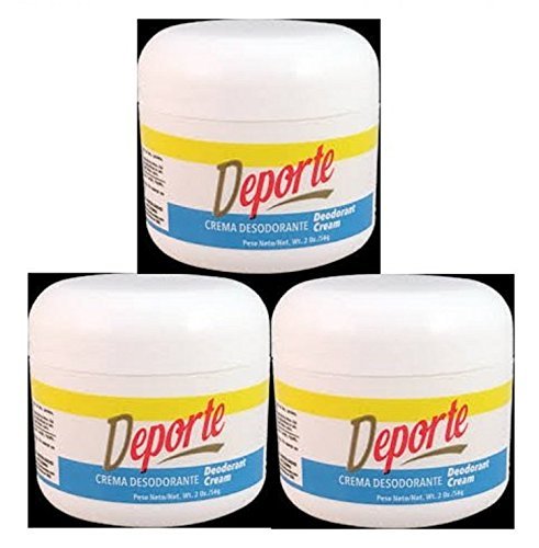 Roldan Deporte Crema Desodorante Antiperspirant Cream 3-Pack (0.28 oz each) Avelisse
