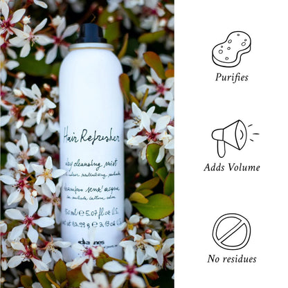 Davines Hair Refresher Dry Shampoo, Oil-Absorbing Volumizing Spray, Rice Starch Formula, No White Residue, 5.07 Fl Oz Avelisse