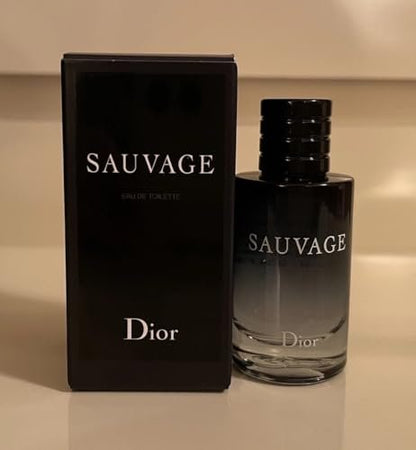 Dior Sauvage Eau de Toilette Splash Mini for Men, 10ml (0.34 Fl Oz) Avelisse