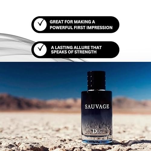 Dior Sauvage Eau de Toilette Splash Mini for Men, 10ml (0.34 Fl Oz) Avelisse