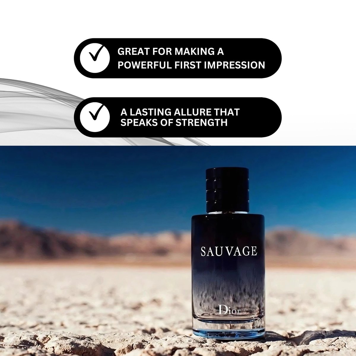 Dior Sauvage Eau de Toilette Splash Mini for Men, 10ml (0.34 Fl Oz) Avelisse