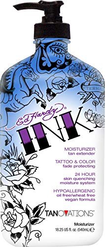 Ed Hardy INK Tattoo & Color Fade Moisturizer Tan Extender - 18.75 oz Avelisse