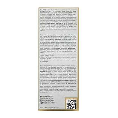 Surya Brasil Henna Cream Dark Brown – 96% Natural, Vegan & Cruelty-Free Semi-Permanent Hair Color