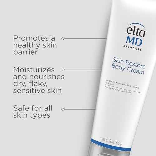 EltaMD Skin Restore Body Cream – Fragrance-Free Body Moisturizer with Hyaluronic Acid & Niacinamide for Sensitive Skin, 8 oz Avelisse