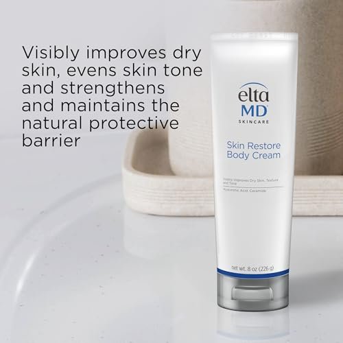 EltaMD Skin Restore Body Cream – Fragrance-Free Body Moisturizer with Hyaluronic Acid & Niacinamide for Sensitive Skin, 8 oz Avelisse