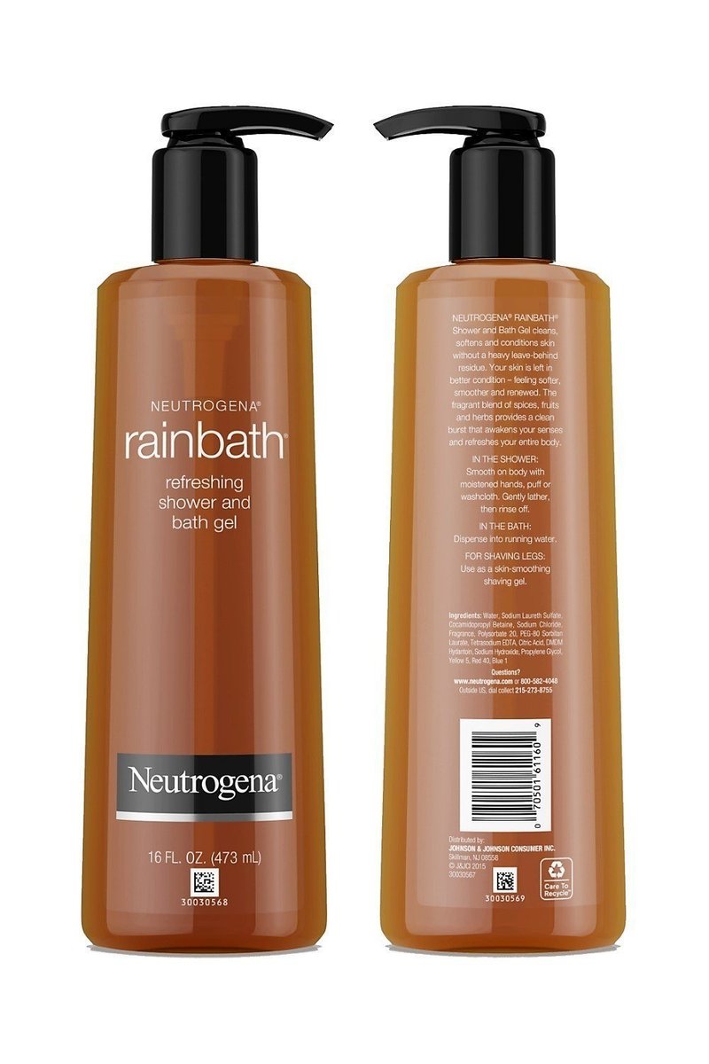 Neutrogena Rainbath Body Wash Variety Pack – 3 x 16 fl oz: Original, Pomegranate & Ocean Mist Avelisse