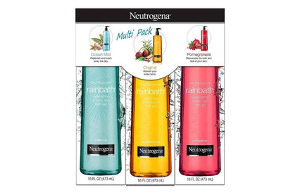 Neutrogena Rainbath Body Wash Variety Pack – 3 x 16 fl oz: Original, Pomegranate & Ocean Mist Avelisse
