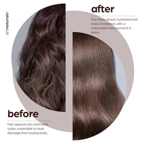 Artnaturals Thermal Hair Protector Spray - Heat Protectant for Flat Iron, Argan Oil, Sulfate Free, 8 Fl Oz Avelisse