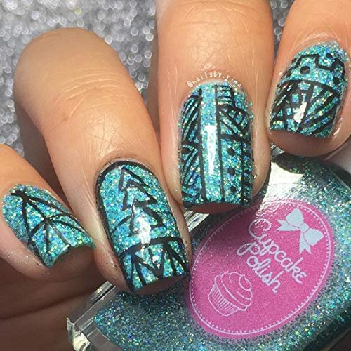 Winstonia Super Fine Nail Art Brush Set - 3 Precision Brushes for Thin Lines & Tiny Details (Berry Wine) - görsel 14