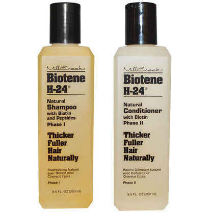 Biotene H-24 Shampoo & Conditioner Bundle – 2-Pack 8.5 Fl Oz Each Avelisse